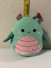 Squishmallows Mattea the Green Grasshopper 8" Plush Valentines Day Used — photo 1