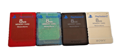 Sony PlayStation 2 ORIGINAL 8 MB Memory Card Speicherkarte Ps2  Speicher