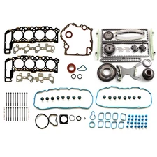 For 02 Dodge Ram 1500 4.7L V8 Timing Cover Gasket Head Bolts Head Gasket Set New