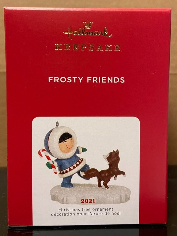 2021 Hallmark *Frosty Friends* Series # 42  Keepsake Ornament NEW