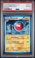 2013 Pokemon Electrode Cosmos Exclusive Holo Promo BW76 PSA 6 Pop 6 Full Swirl on eBay