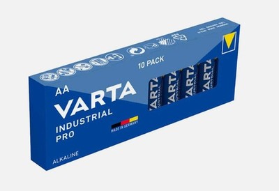 10 Stück AA Batterien VARTA Industrial Pro Alkaline 1,5 V MHD 2034 10er Set