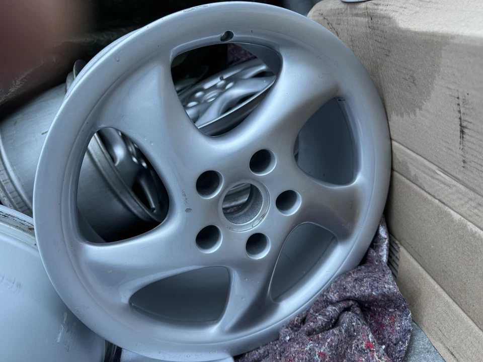 Porsche Turbo Look 1 Felgen 911 993 986 Felgen 2 X 9 J x 18 ET52 - Bild 4 von 4