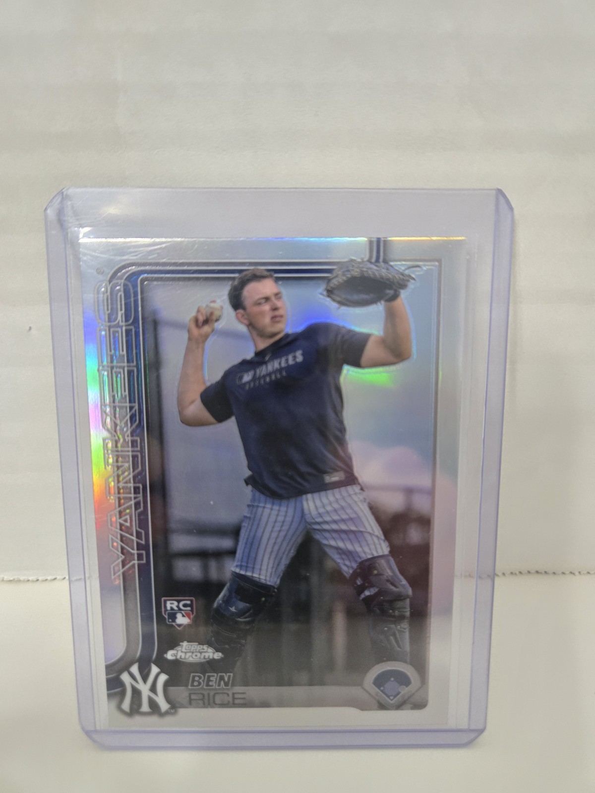2025 Topps Chrome - Image Variation Ben Rice #139 (RC)