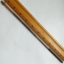 Leedy 10"Nickel T-Rod 12-24 Marching Snare/Tom Drum Single-Tension-Screw Vintage