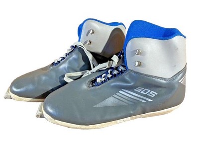 SDS Cross Country Ski Boots SDS System Bindings Size EU44 US10 1264