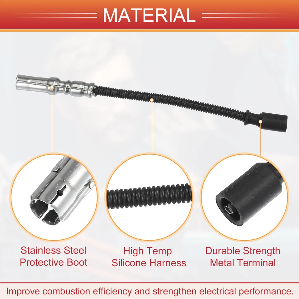 16pcs Spark Plug Wire Ignition Coil Cable No.1121500318 for Mercedes-Benz C CLK - Image 4 of 4