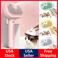 4-in-1 Pet Steam Brush Cat Hair Brush Dog Hair Brush Electric Steam Spray  Comb