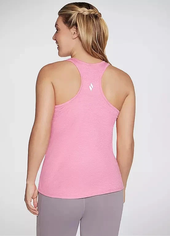 Skechers Godri Swift Tank Top Pink Rundhalsausschnitt Ärmellos Regular - Bild 2 von 2