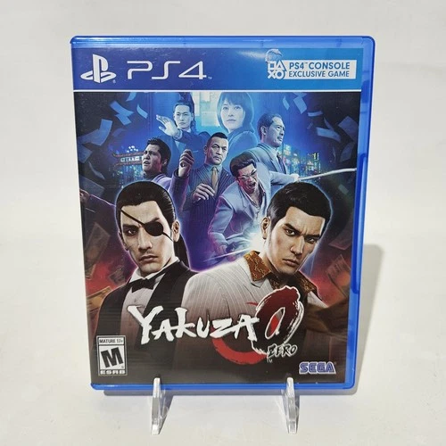 Yakuza 0 Zero (Sony PlayStation 4, 2017) PS4 In Original Case Tested