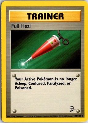 1999 POKEMON CLASSIC - BASE SET 2 FULL HEAL #82