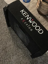 Subwoofer Kenwood Excelon P-XW804B Is A Loaded Subwoofer with Original Box