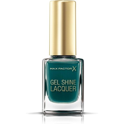 Max Factor Gel Shine Lack Nagellack, 11 ml, 45 Gleaming Teal (2er Pack)