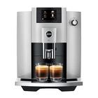 Jura E6 Platinum Espresso Machine with Programmable Coffee Strength, Silver