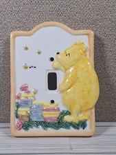 Disney Charpente Classic WINNIE THE POOH Light Switch Plate Cover Ceramic