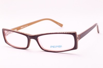 NEW PEPSI 3251 CE BURGUNDY BROWN AUTHENTIC DESIGNER EYEGLASSES 52-15