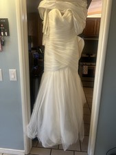 Morilee Madeline Gardner 8 Ivory Mermaid Strapless Sweetheart Wedding Dress 