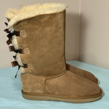 Ugg Bailey Bow Tall II Boots  Brown Chestnut ...