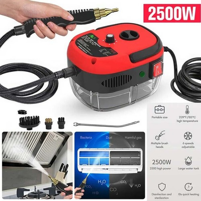 #ad Portable 2500W High Temp Steam Cleaner Auto Detailing Pressure Washer Household $49.99