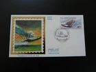 FDC France 1982 history of aviation Jean Mermoz seaplane aviator (4)