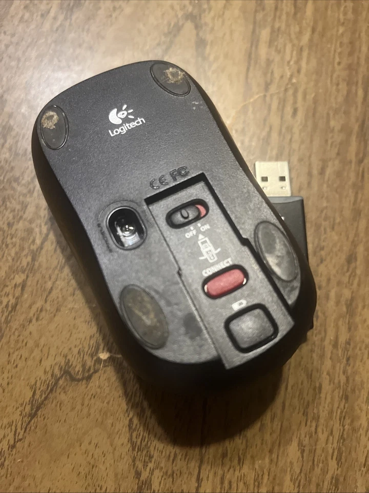 2.4GHz Wireless Cordless Optical Mouse Mice +USB Receiver for PC Laptop - Image 3 of 4