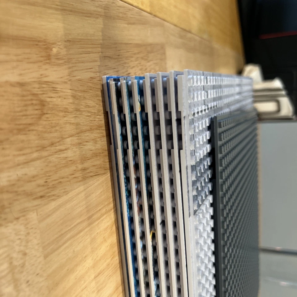 Placas base impresas compatibles con Lego (9 en total) Foto 2 de 4