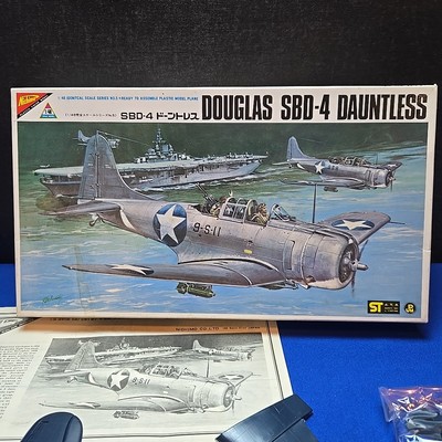 1/48 NICHIMO DOUGLAS SBD-4 DAUNTLESS RARE MODEL KIT READ
