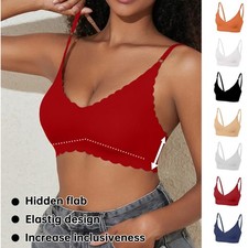 Seamless Wireless Bra Wirefree Comfort Soft Support Breathable Everyday Gifts US