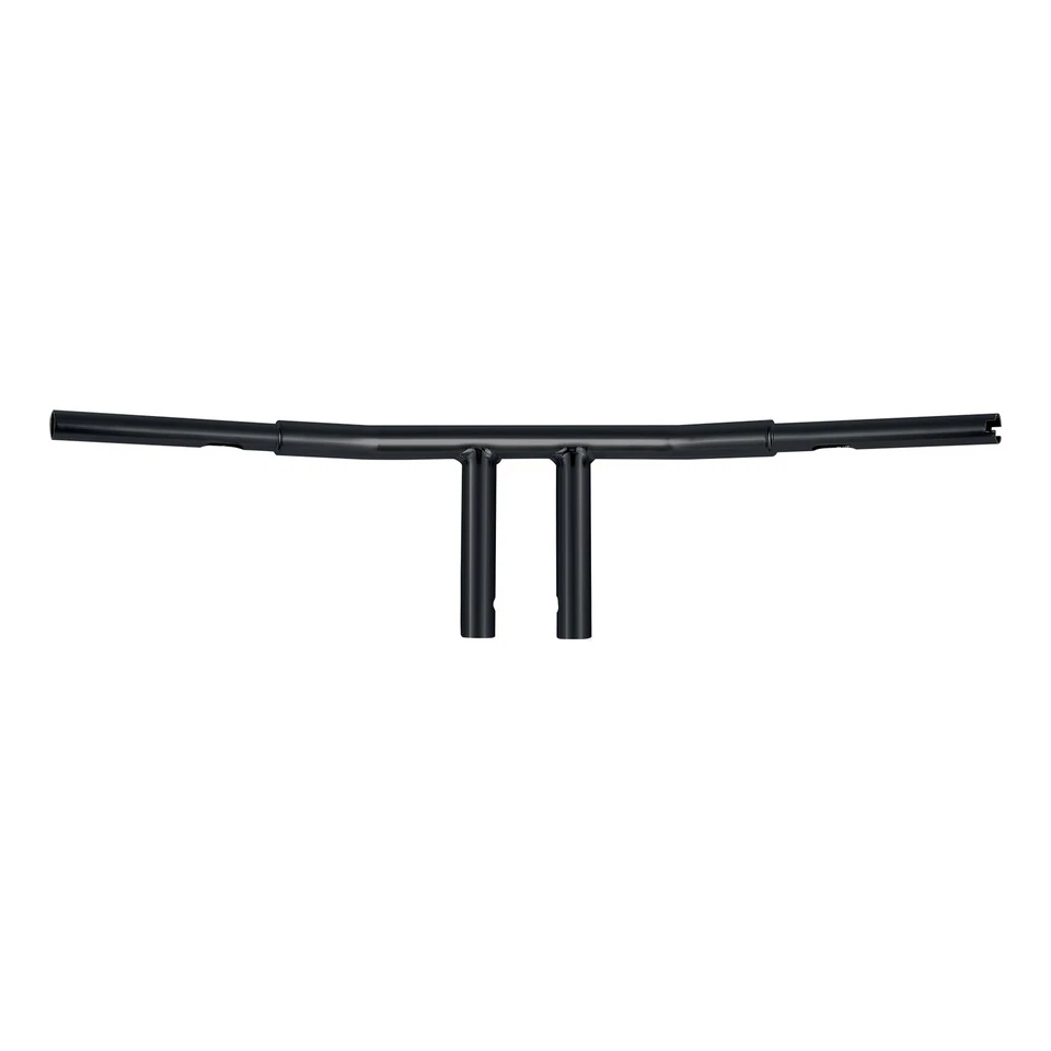 1Pcs 8'' Rise Black 1 1/4" T-Bars Handlebar Fit For Harley Sportster Dyna ✅ - Image 4 of 4