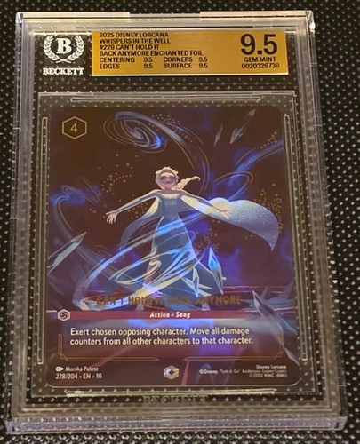 Can't Hold it Back Anymore graded BGS 9.5 for sale on eBay