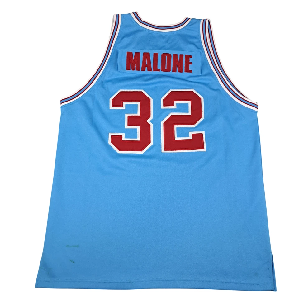 Louisiana Tech Karl Malone Jersey Men 2XL Hardwood Legends Headmaster Campuswear - Image 2 of 4