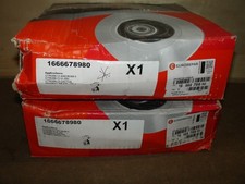 Rotor disco freno trasero 1666678980 x2 para Peugeot 208 2012-2019