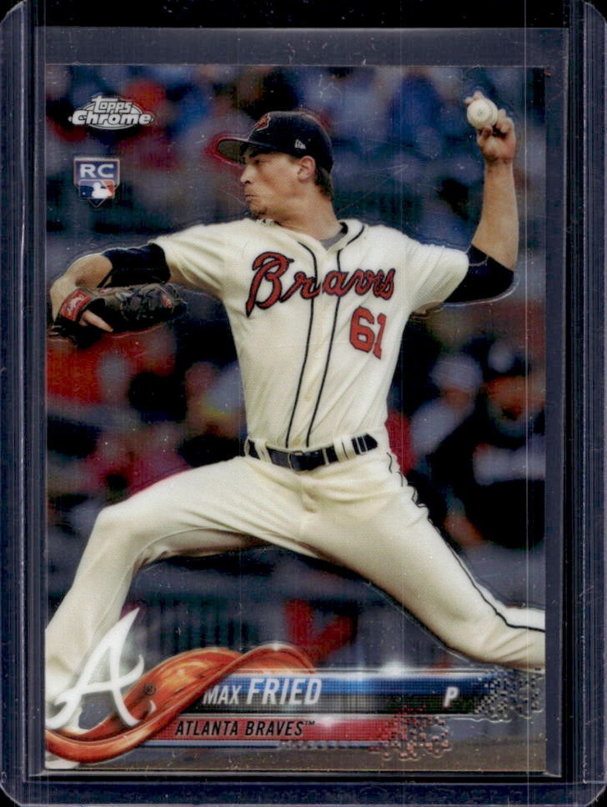 2018 Topps Chrome Max Fried RC Rookie #66 Braves