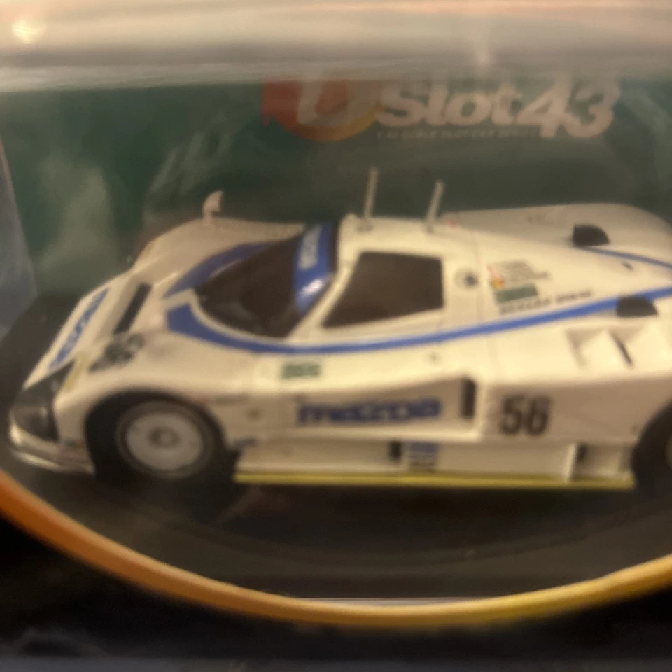 Kyosho DSlot43 Mazda 787 #56 1991 Lemans Body/Chassis Japan Sealed Slot Car - Image 4 of 4