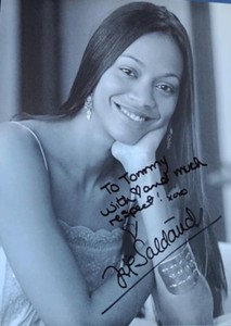 Zoe Saldana Signed | eBay