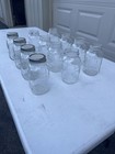 (12) Vintage Ball Regular Mouth Clear Glass Perfect Mason Jars Quarts Ribbed — photo 3