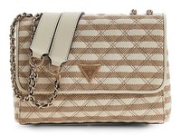 Guess Giully Ii 2 Compartment Convertible Flap UmhäNgetasche Tasche Taupe Multi