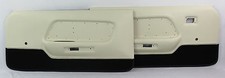 Mustang Door Panels Deluxe Pair 1969 White