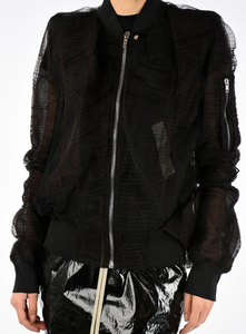 black flight jacket womens