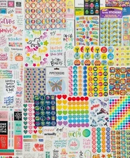 Random Lot Stickers Planner Craft Scrapbook Variety Themes All Themes  | 350pcs