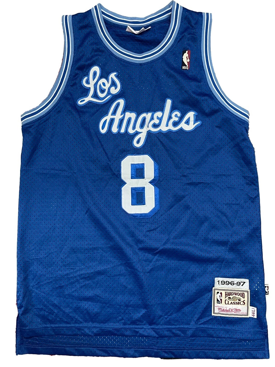 Original Kobe Bryant #8 Los Angeles Lakers Throwback Blue Jersey