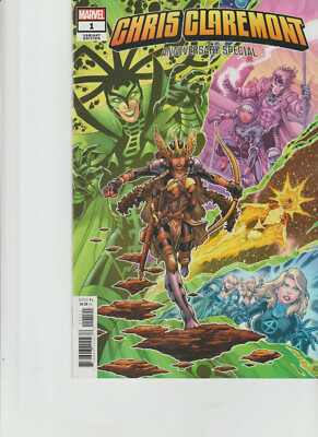 MARVEL COMICS CHRIS CLAREMONT ANNIVERSARY SPECIAL #1 MAR 2021 NAUCK 1ST PRINT NM