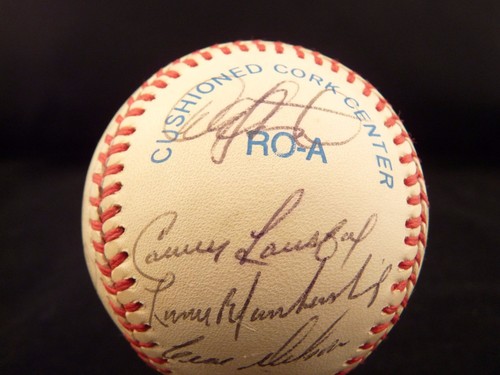1992 A's Team Signed Autographed x25 OAL Baseball Guaranteed Canseco McGwire - Picture 6 of 10