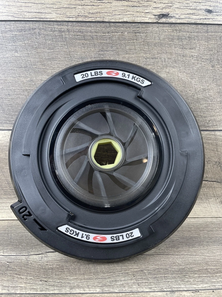 BOWFLEX Revolution Single 20 lb Spiraflex OEM Weight Plate Disk eBay