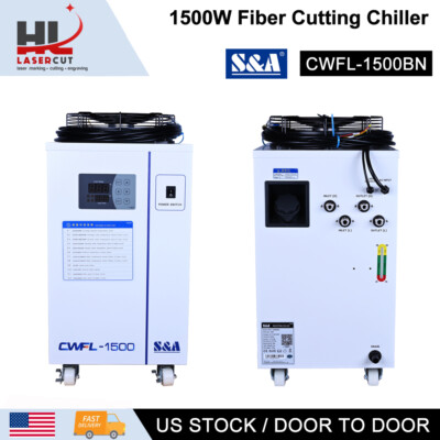 S&A 1500W Industrial Water Chiller for Cooling Fiber Laser Cutting Machine