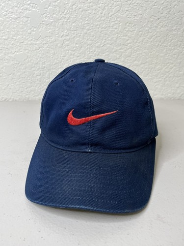 Vintage 90s Blue Nike Red Swoosh 