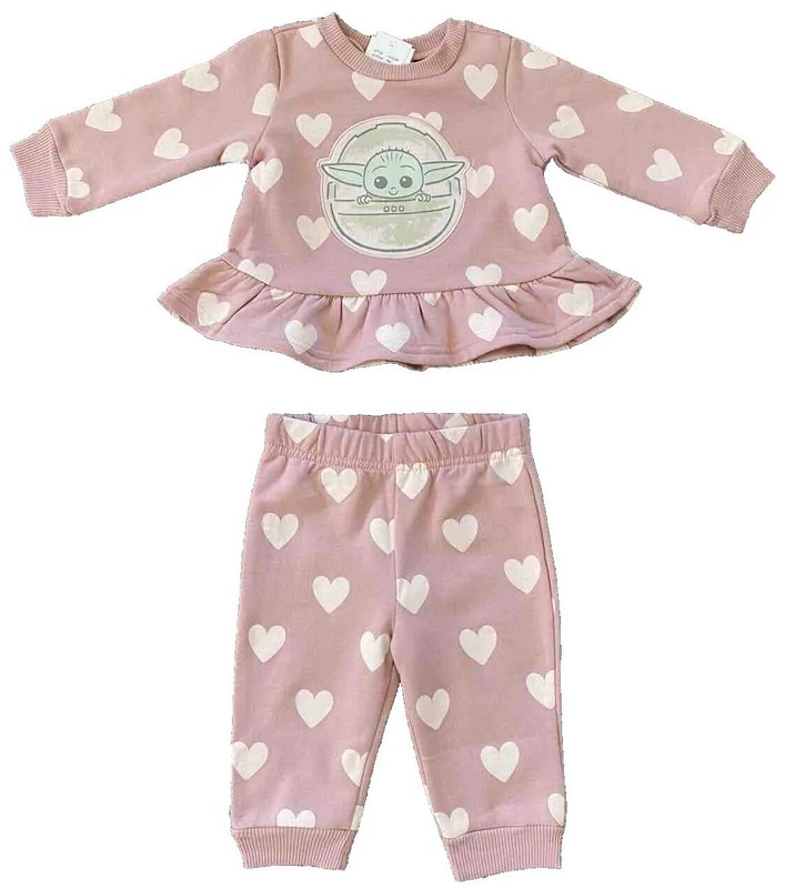 NWT - Yoda - Star Wars - Baby Girl Sweatsuit 3-6 Months