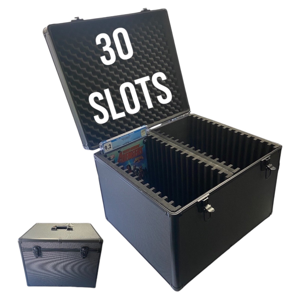 MAGAZINE/cgc Storage Box.in BLACK Finish.NEW MADE IN THE UK