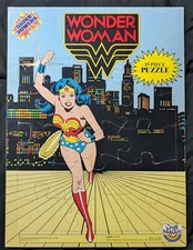 1984 Craft Master Super Powers Wonder Woman Tray Puzzle 15 pieces
