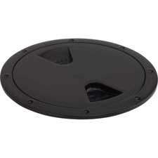 SEA DOG POLYPROPYENE DECK PLATE BLACK 6"